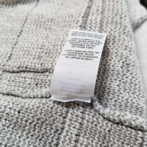 🛍️❤️Dynamite Womens Gray and Ivory Open Front  Knit Cardigan🛍️❤️   Size S - Picture 6 of 10